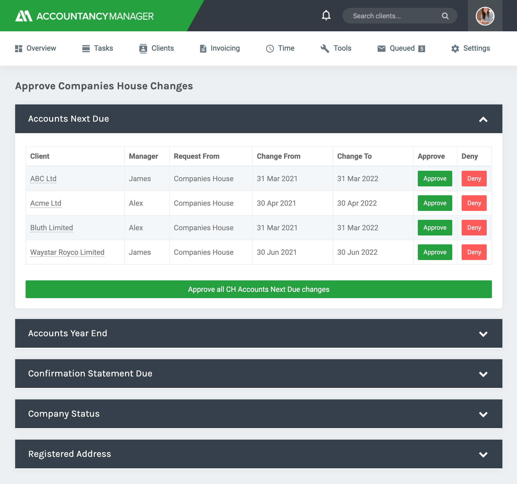 Integrations - AccountancyManagerBrochureware