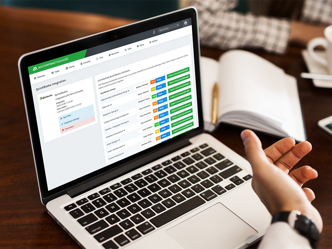QuickBooks/AccountancyManager Integration